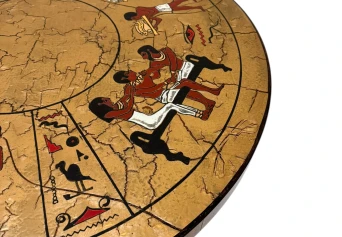 Mid-Century Modern Coffee Table with Tiles by Denisco, 1970s